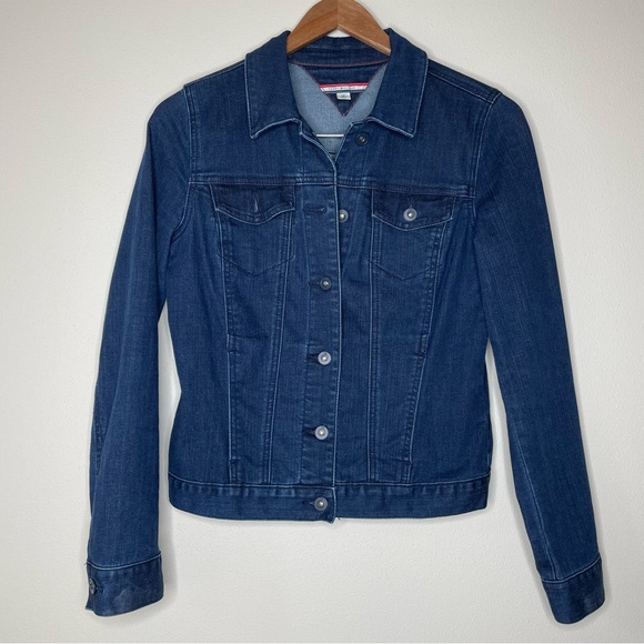Tommy Hilfiger Dark Blue Jean Jacket - Picture 1 of 6
